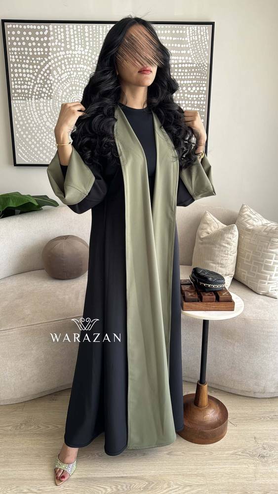 عباية دبل فيس راقية وأنيقة 
