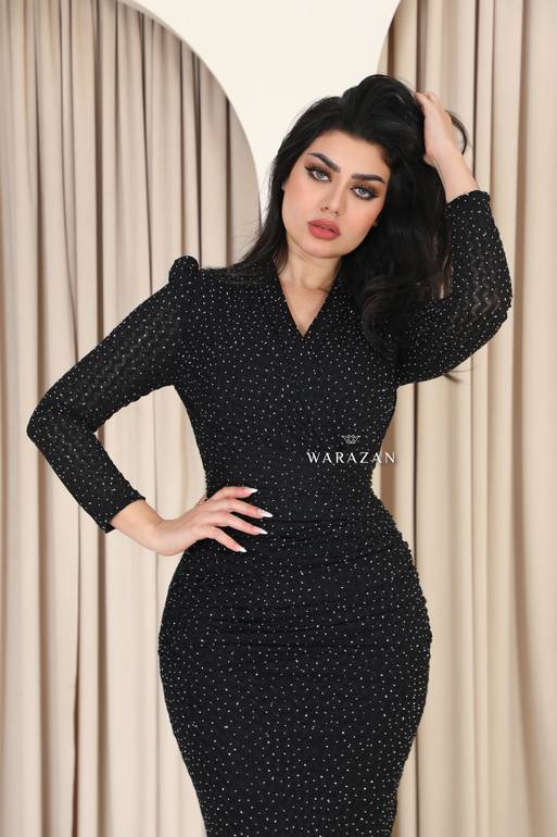 فستان ماسك بلمعه 