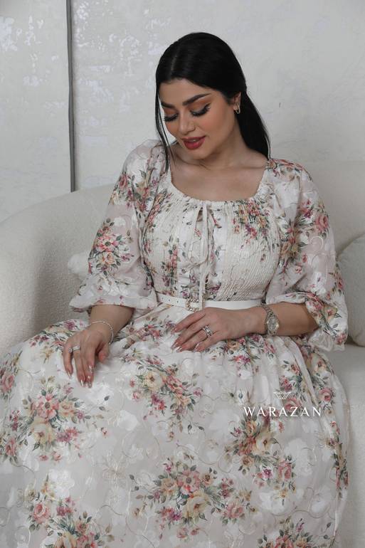 فستان ميد برنت 