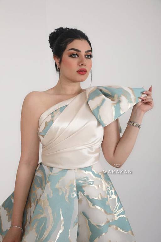 فستان سهرة ستايل راقي