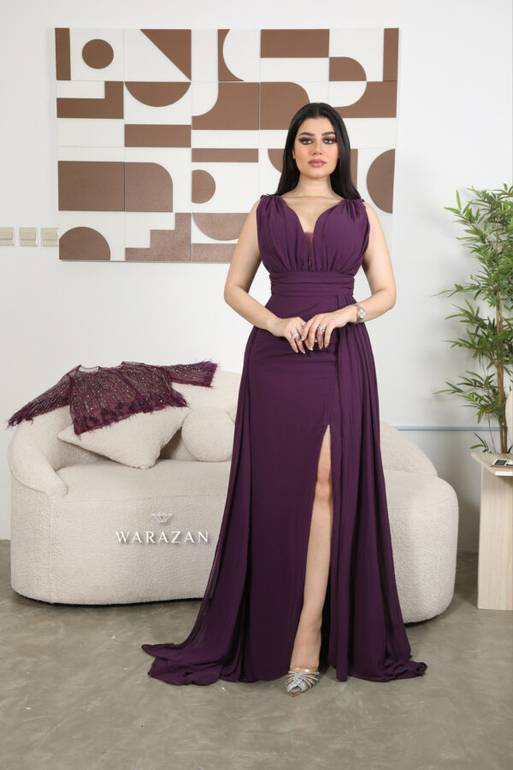 فستان ماسك سهرة قطعتين