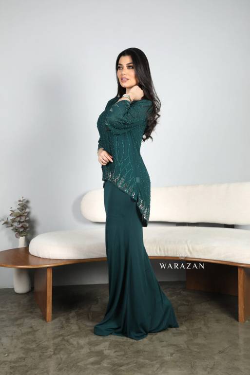 فستان سهره ناعم قطعتين