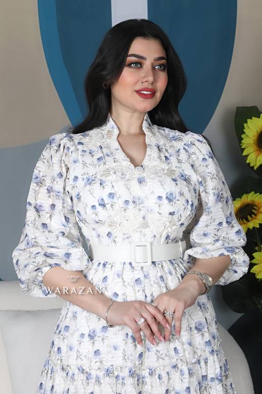 فستان مشجر مميز 