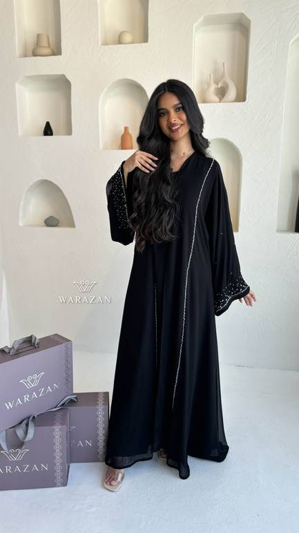 عباية انيقة بتطريز شك 