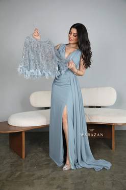فستان ماسك سهرة قطعتين