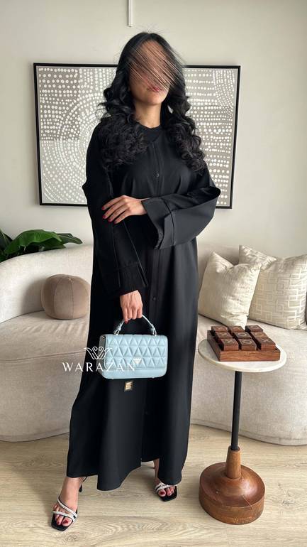 عباية قماش ميني ميت رسمية وعملية 