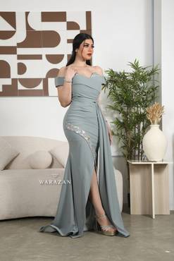 فستان ماسك راقي مع كلفة