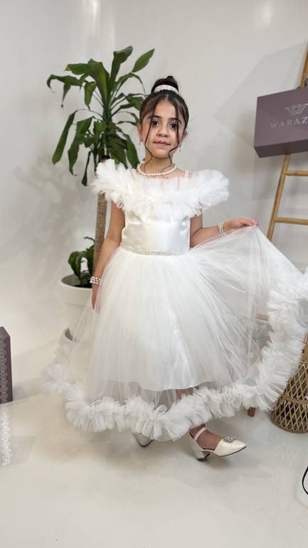 فستان تل بناتي كلوش