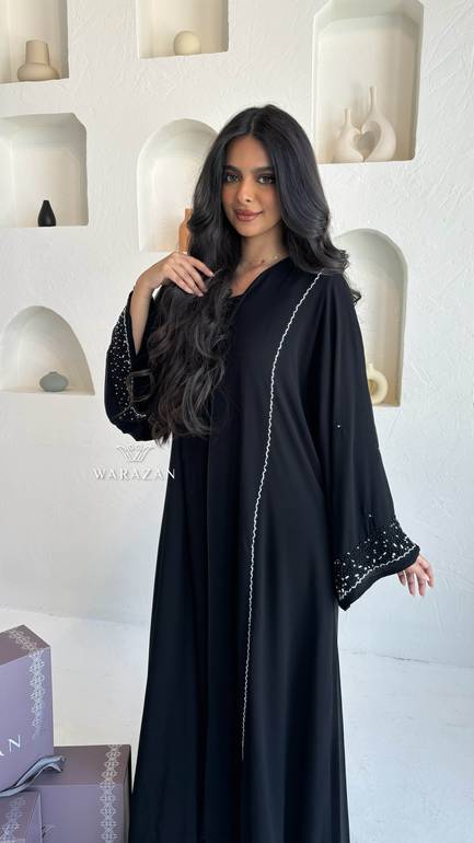 عباية انيقة بتطريز شك 