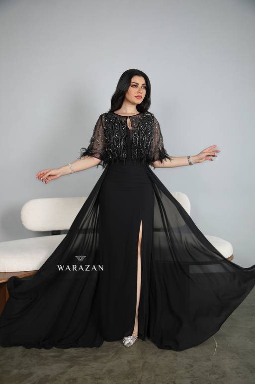 فستان ماسك سهرة قطعتين