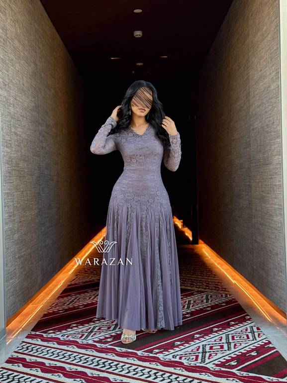 فستان ناعم دانتيل 