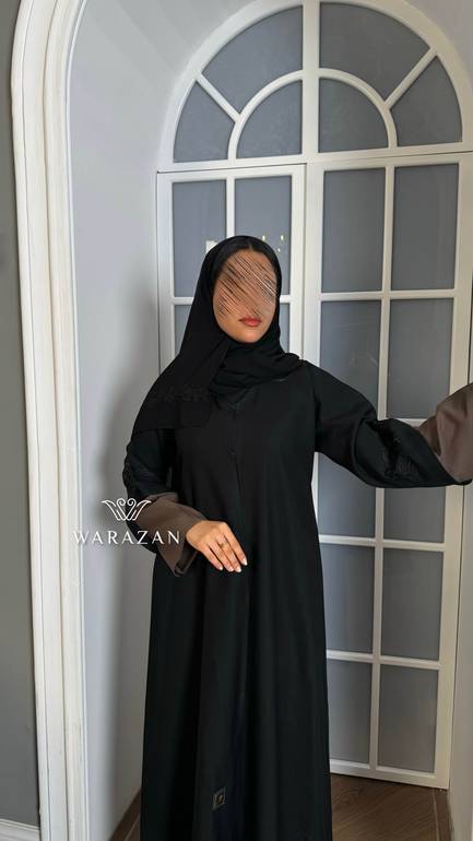 عباية رسمية  بقماش ميني ميت