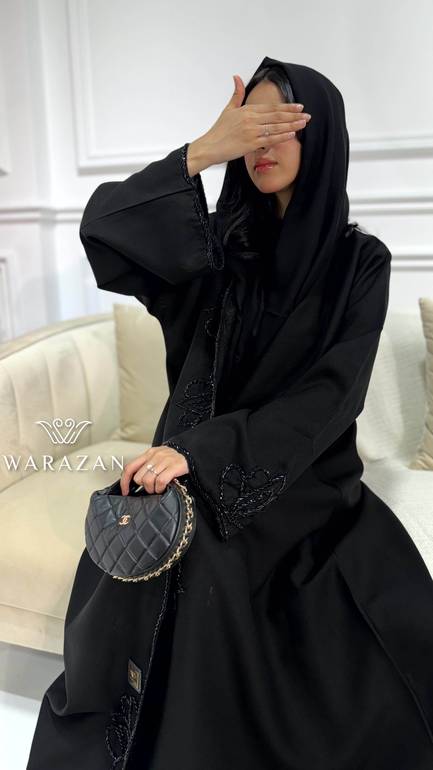 عباية للمناسبات بتطريز شك 