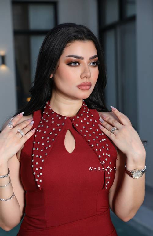 فستان ناعم بيليسيه من الجنب 