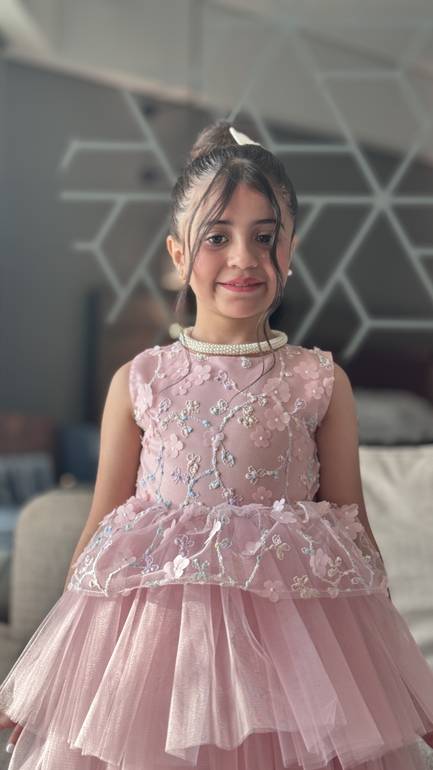 فستان بناتي سهرة فخم وانيق