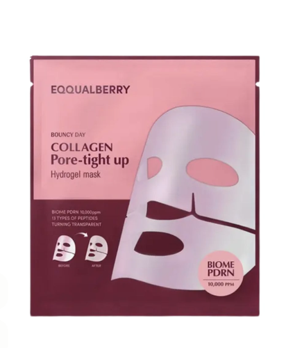 ماسك هيدروجيل  الكولاجين لشدّ المسام من EQQUAL BERRY بحجم 30غ