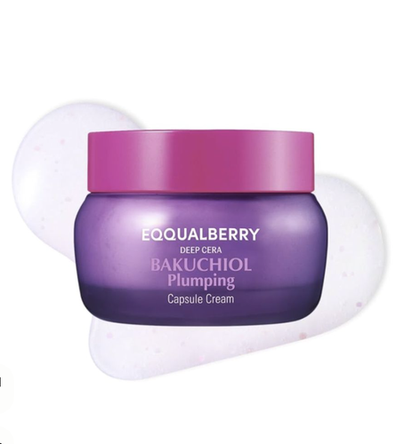 كريم كبسولات الباكوتشيول لامتلاء البشرة من  EQQUAL BERRY بحجم 50مل