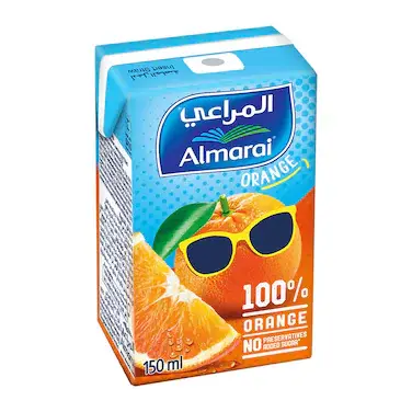 المراعي عصير البرتقال والفواكة المشكلة 140مل