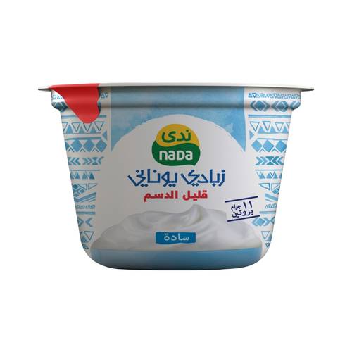 ندى زبادي يوناني قليل الدسم 160جرام