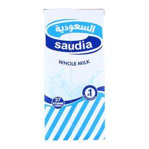 السعودية حليب طويل الأمد كامل الدسم 1 لتر