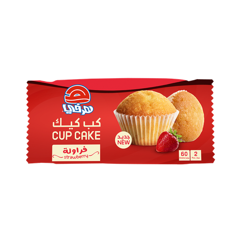 هرفي كب كيك بالفراولة 30جرام