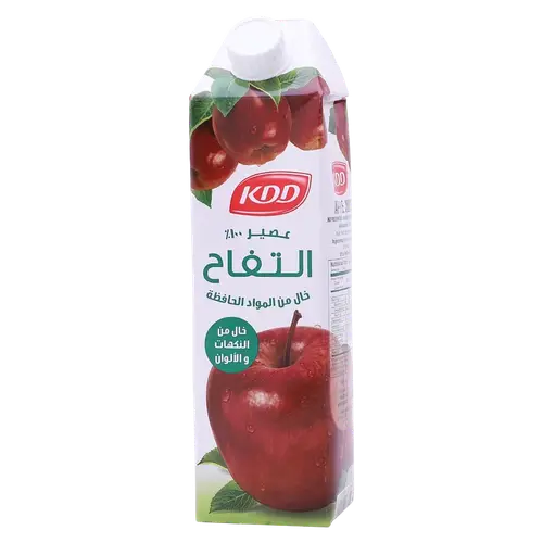 كي دي دي عصير التفاح 1لتر