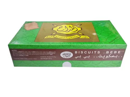 المداح | كرتون بسكويت بي بي | 14غ | 30 حبة