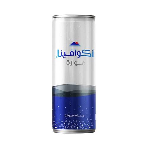 مياة اكوافينا غازي فوارة 250مل