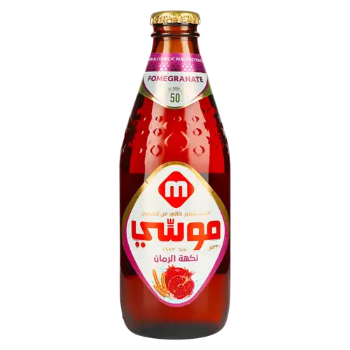 بيرة موسي شراب شعيرالرمان 330 مل