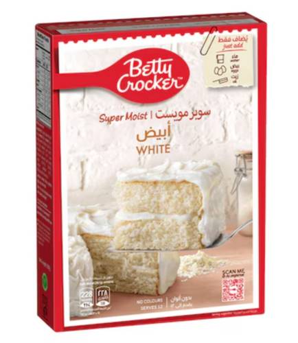 بيتي كروكر خليط كيك ابيض 500 جرام