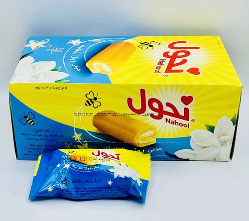 نحول ميني رول بالفانيلا 23 جرام* 12 حبة