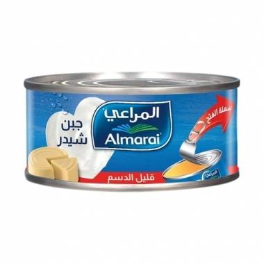 المراعي جبنة شيدر قليلة الدسم علبة 113 جرام