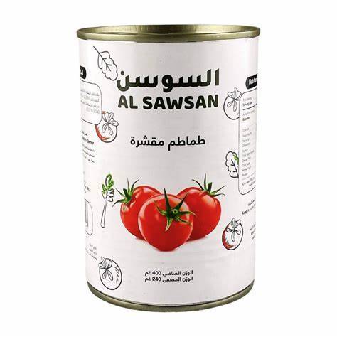 السوسن طماطم مقشرة 400غرام