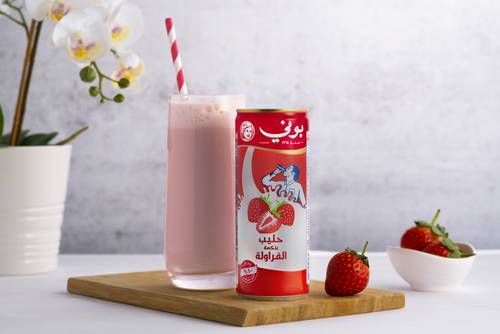 بوني حليب  بنكهة الفراولة 250 مل