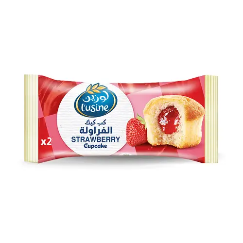 لوزين كب كيك الفراولة 60جرام