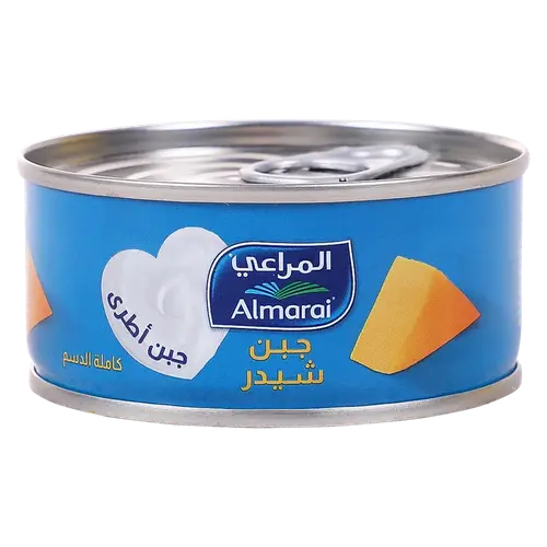 المراعي قالب جبنة شيدر كاملة الدسم 113 جم