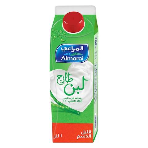 المراعي لبن قليل الدسم طازج 1لتر