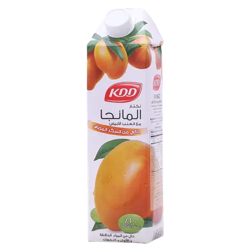 كي دي دي نكتار المانجا مع العنب الأبيض 1لتر