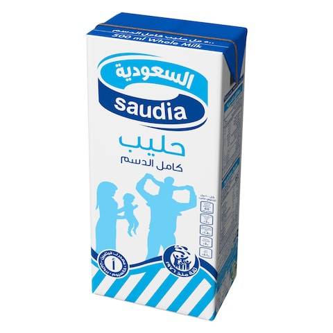 حليب السعودية كامل الدسم 500مل