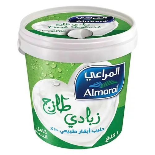المراعي زبادي كامل الدسم 1 كيلو