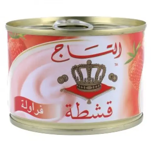 قشطة التاج فراولة 155 جم