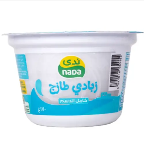 ندى زبادي كامل الدسم 170جرام