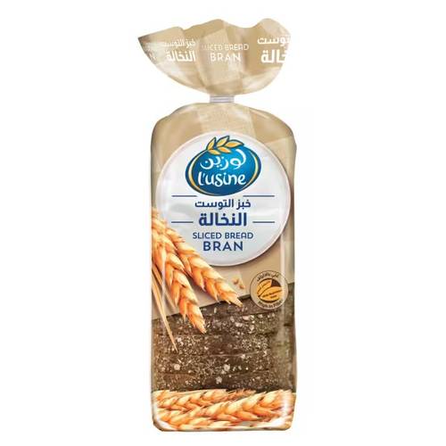 خبز توست بالنخالة من لوزين 615جرام