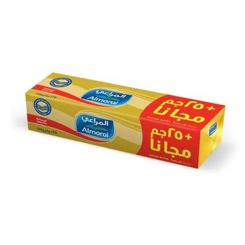 زبدة المراعي 100 غرام غير مملحة