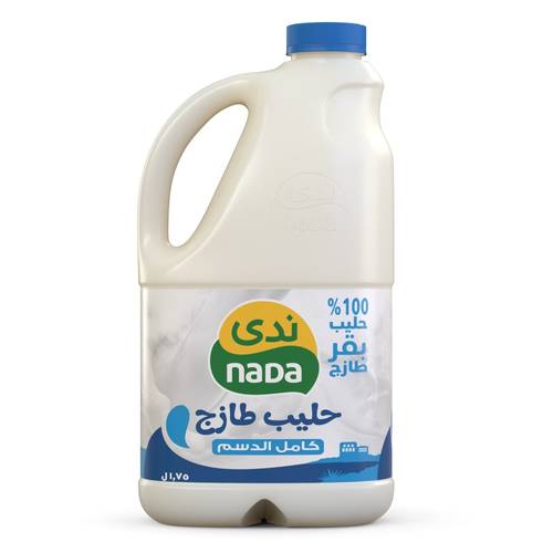 ندى حليب كامل الدسم 1.75 لتر