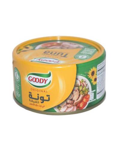 قودي تونة خفيفة في زيت الزيتون 90جرام