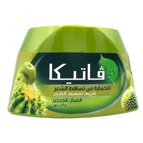 كريم شعر فاتيكا بالصبار والجرجير والزيتون يمنع تساقط الشعر 140 مل