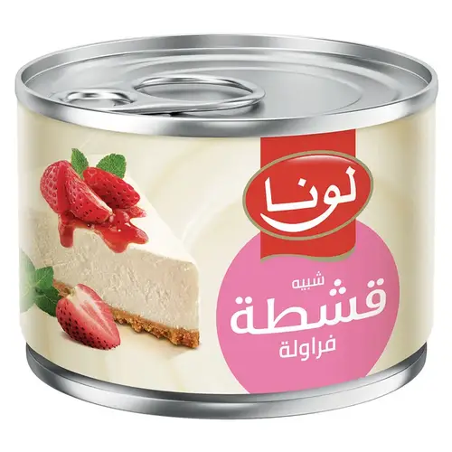 لونا قشطة بنكهة الفراولة 155جرام