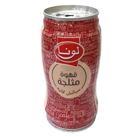 لونا قهوة مثلجة سبانش لاتيه240مل
