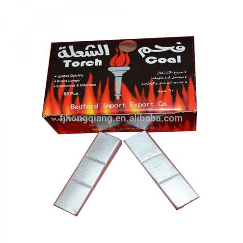 فحم 60 قرصًا سريع الاشتعال قطع فحم مكعبة للبخور